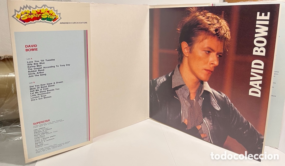 Discos de vinilo: David Bowie Superstar Lp 33 Nuovo - Foto 3