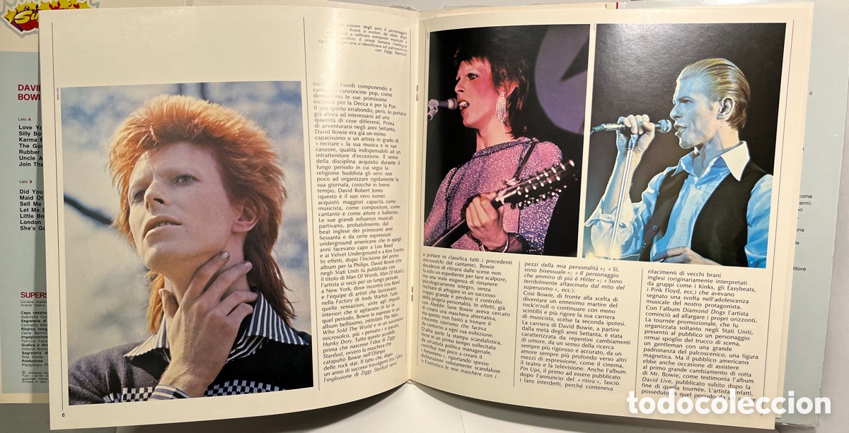 Discos de vinilo: David Bowie Superstar Lp 33 Nuovo - Foto 4