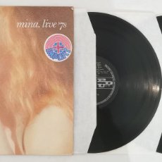 Discos de vinilo: DISCO VINILO MINA LIVE '78 LP 1978