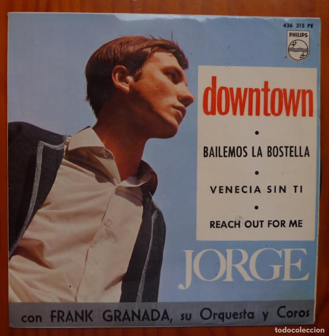 Discos de vinilo: JORGE / DOWNTOWN+3 / 1965 / EP - Foto 1