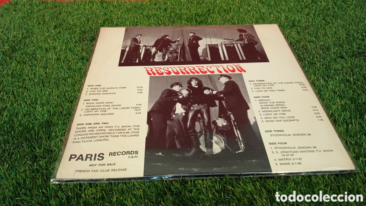 Discos de vinilo: THE DOORS. RESURRECTION. 2XLP.RARO!!! - Foto 2