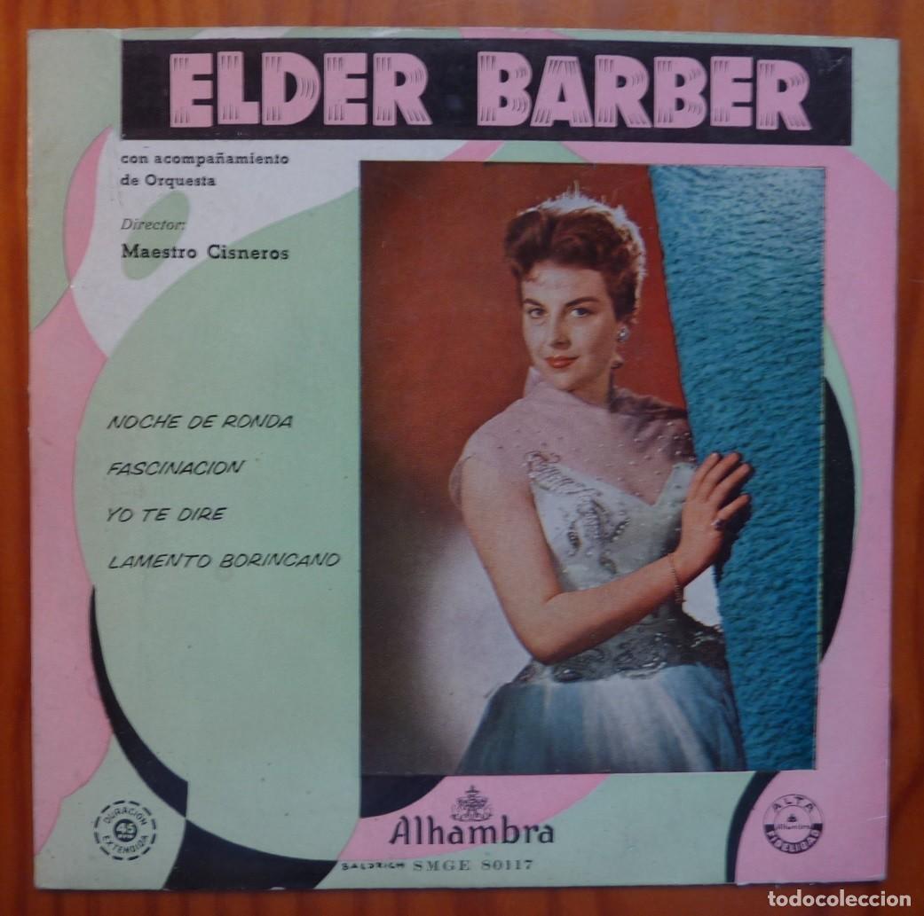 Discos de vinilo: ELDER BARBER / NOCHE DE RONDA+3 / EP - Foto 1