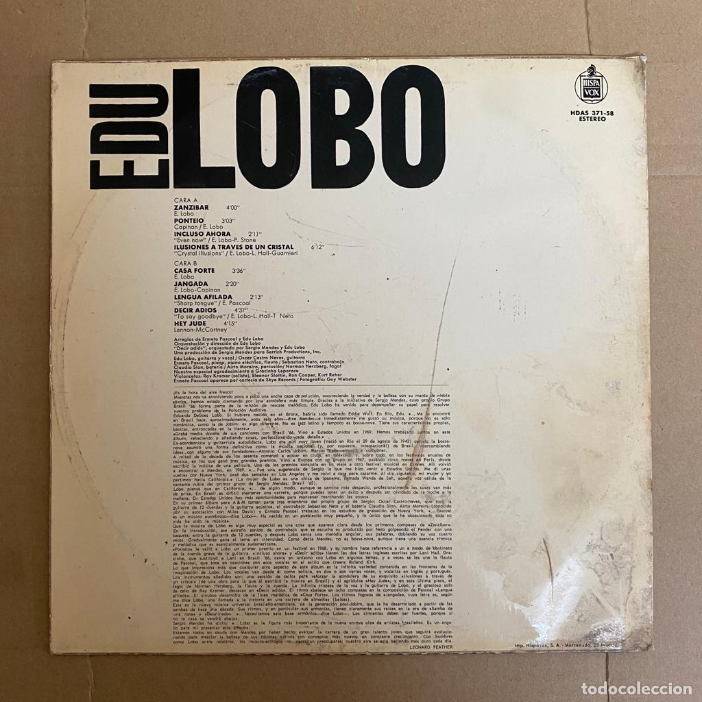 Discos de vinilo: Edu Lobo &ndash; Sergio Mendes Presents Lobo - Foto 2