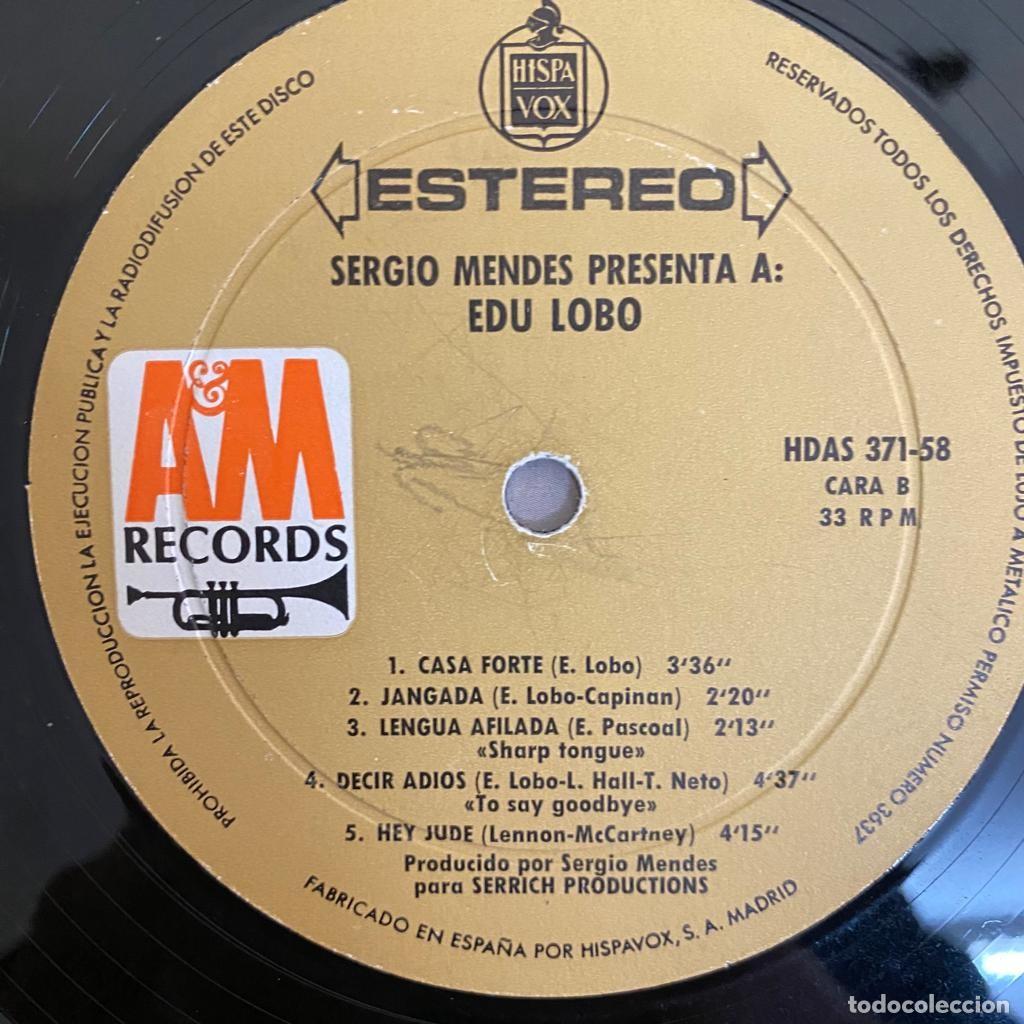 Discos de vinilo: Edu Lobo &ndash; Sergio Mendes Presents Lobo - Foto 4