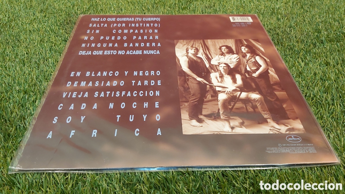 Discos de vinilo: BARRICADA. POR INSTINTO.1991. - Foto 2