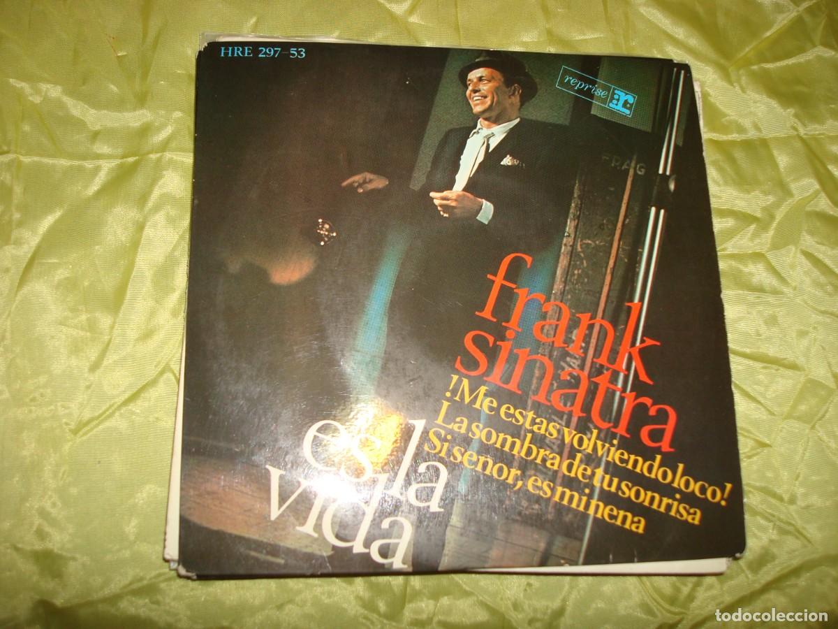 Discos de vinilo: FRANK SINATRA. ES LA VIDA + 3. EP. REPRISE, 1966. SPAIN (#) - Foto 1