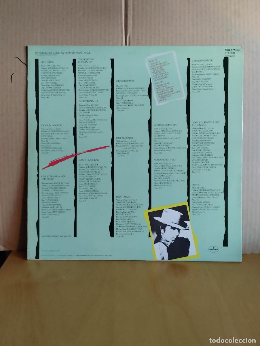 Discos de vinilo: J.J. CALE ---- GRASSHOPPER - Foto 2