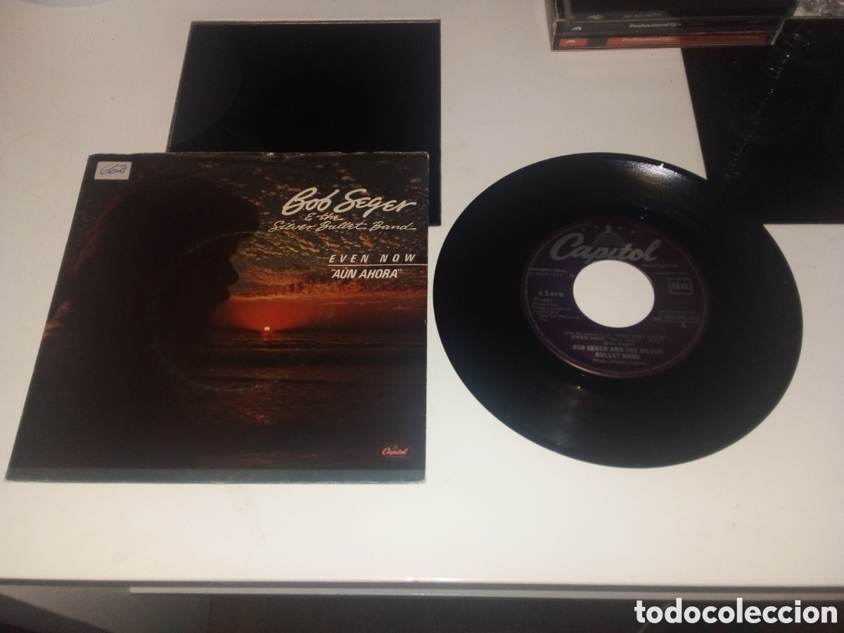 Discos de vinilo: BOB SEGER - AUN AHORA - SINGLE - SPAIN - CAPITOL - LF - - Foto 1