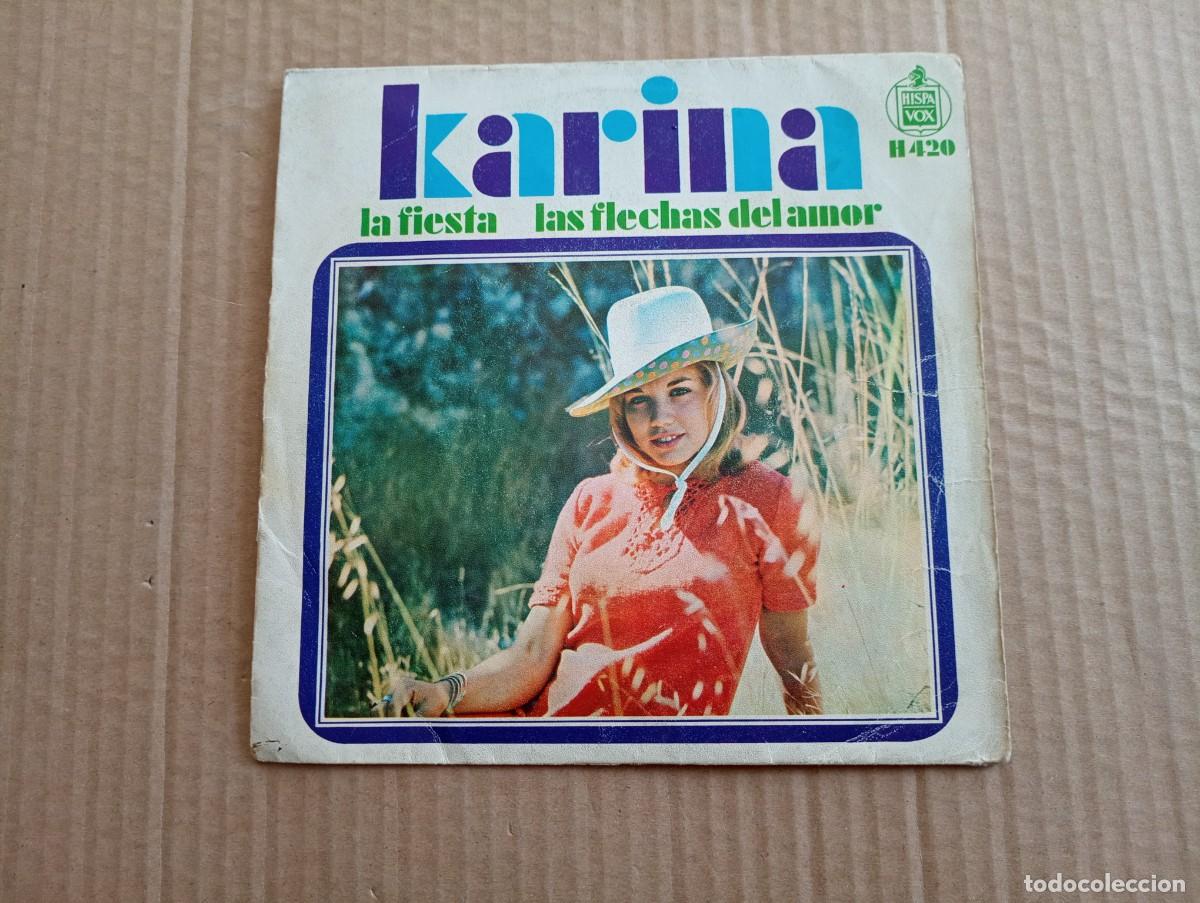Discos de vinilo: KARINA - LA FIESTA SINGLE 1968 - Foto 1