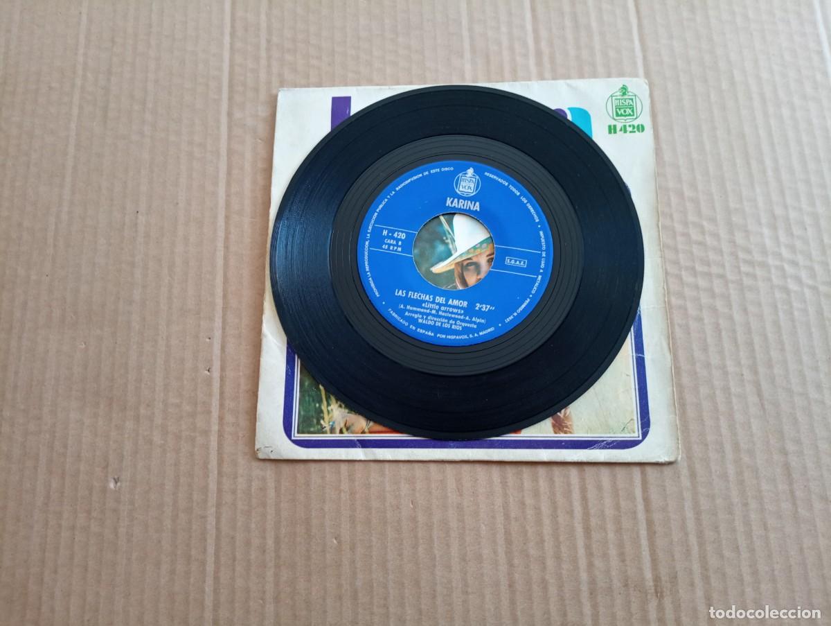 Discos de vinilo: KARINA - LA FIESTA SINGLE 1968 - Foto 2