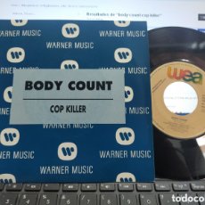 Discos de vinilo: BODY COUNT SINGLE PROMOCIONAL COP KILLER ESPAÑA 1992