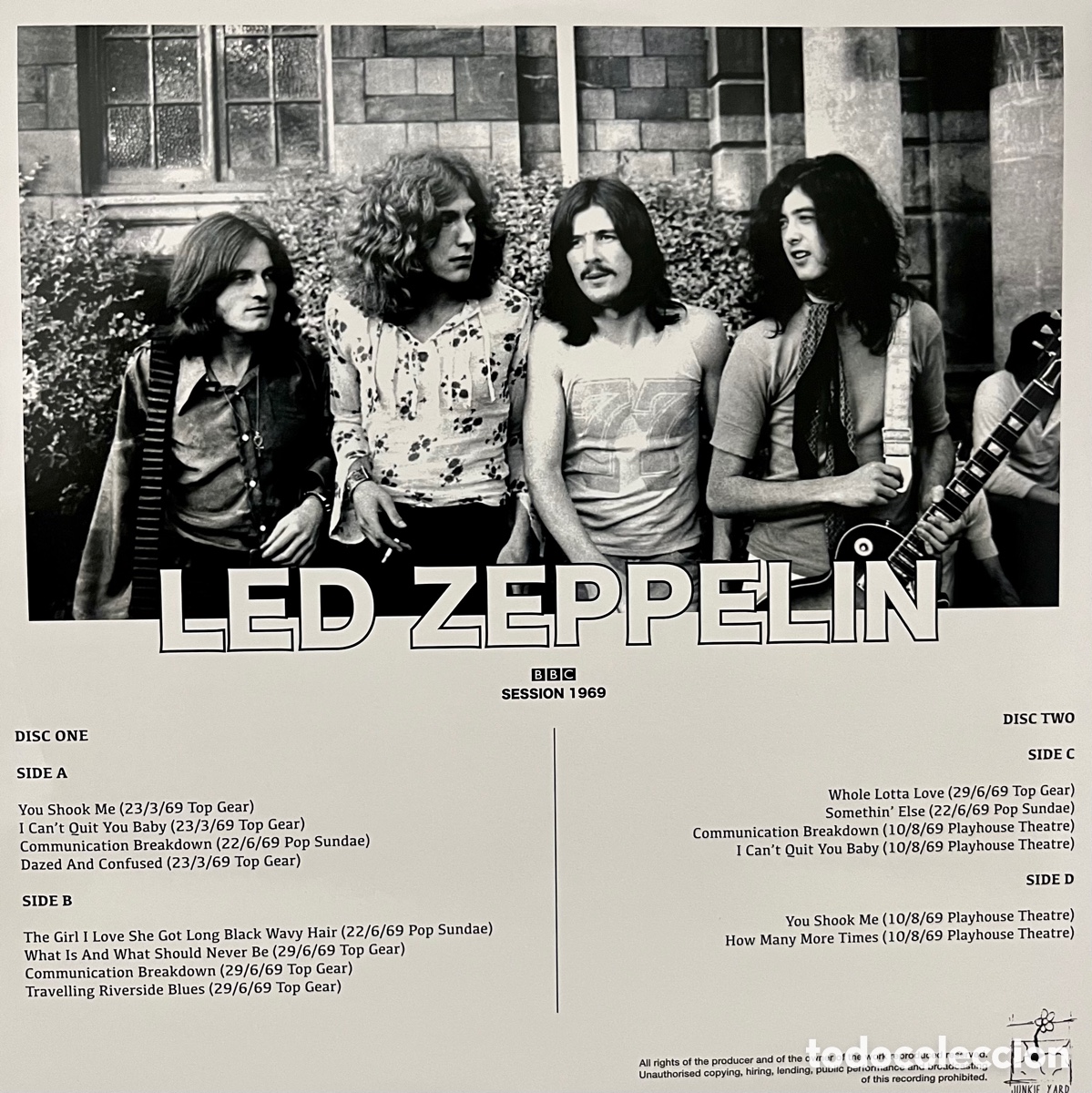 Discos de vinilo: LED ZEPPELIN Lp/33 Session 1979 Nuovo - Foto 2