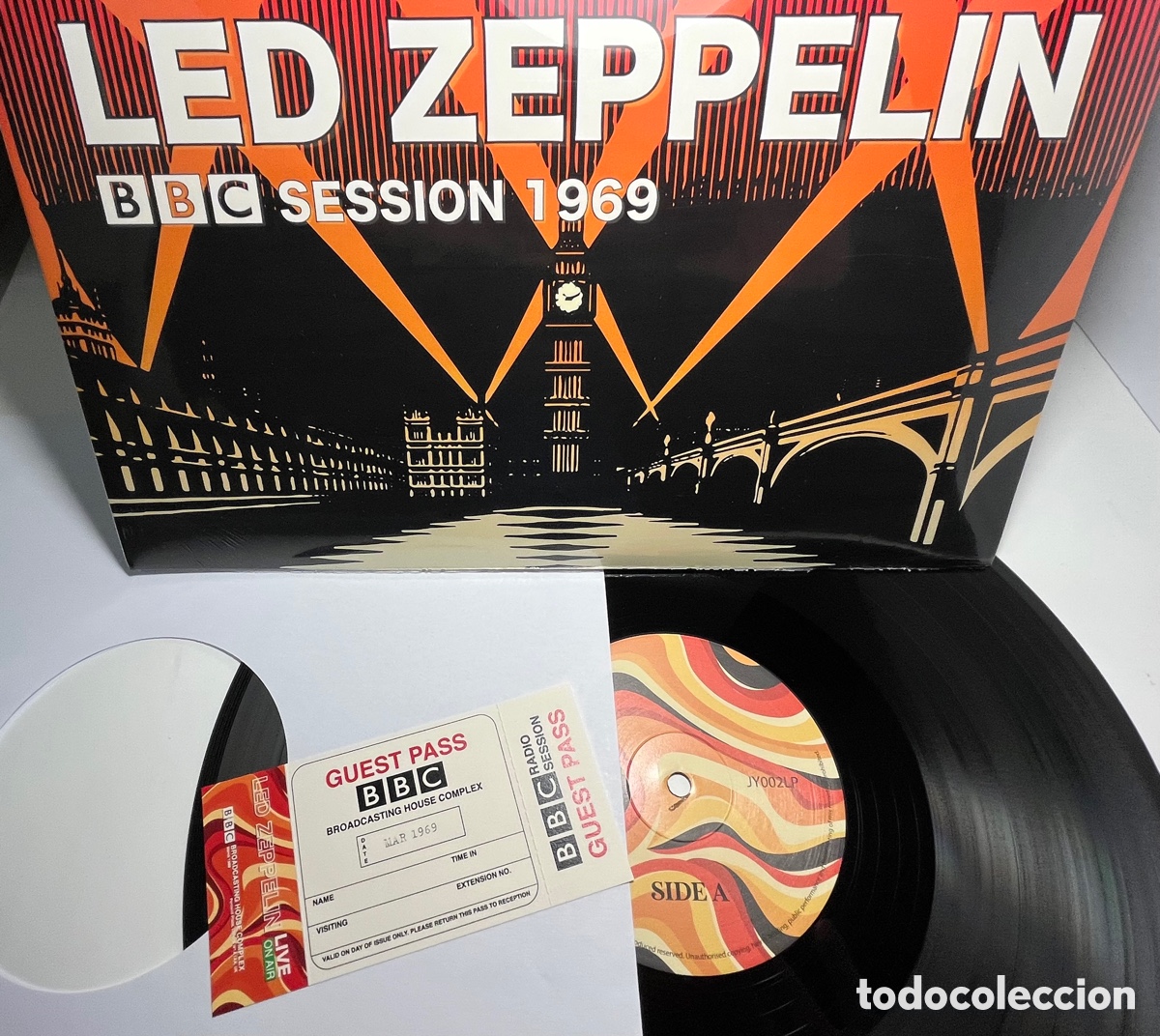 Discos de vinilo: LED ZEPPELIN Lp/33 Session 1979 Nuovo - Foto 6