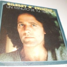 Discos de vinilo: SINGLE GILBERT O'SULLIVAN. UN MINUTO DE TIEMPO. EN OTRAS PALABRAS. CBS 1982 SPAIN (SEMINUEVO)