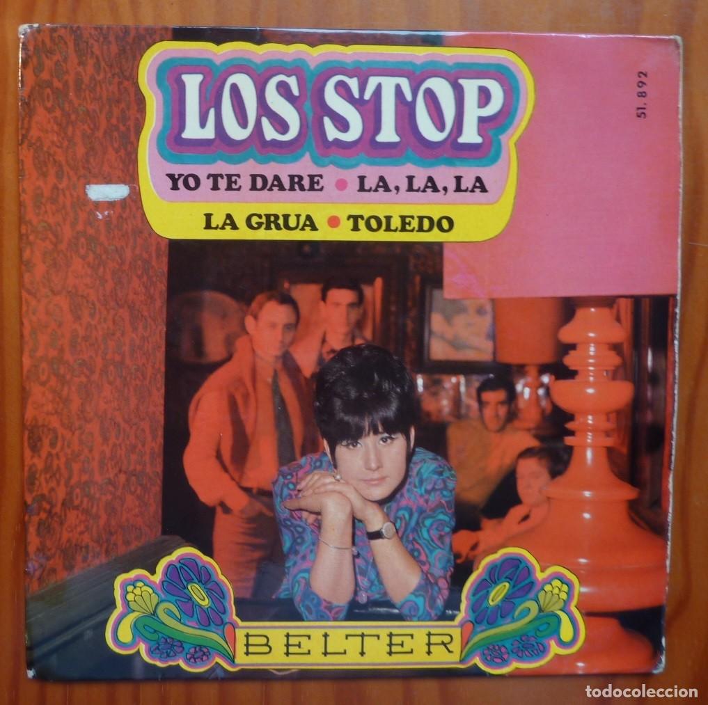 Discos de vinilo: LOS STOP / LA LA LA+3 / 1968 / SINGLE - Foto 1