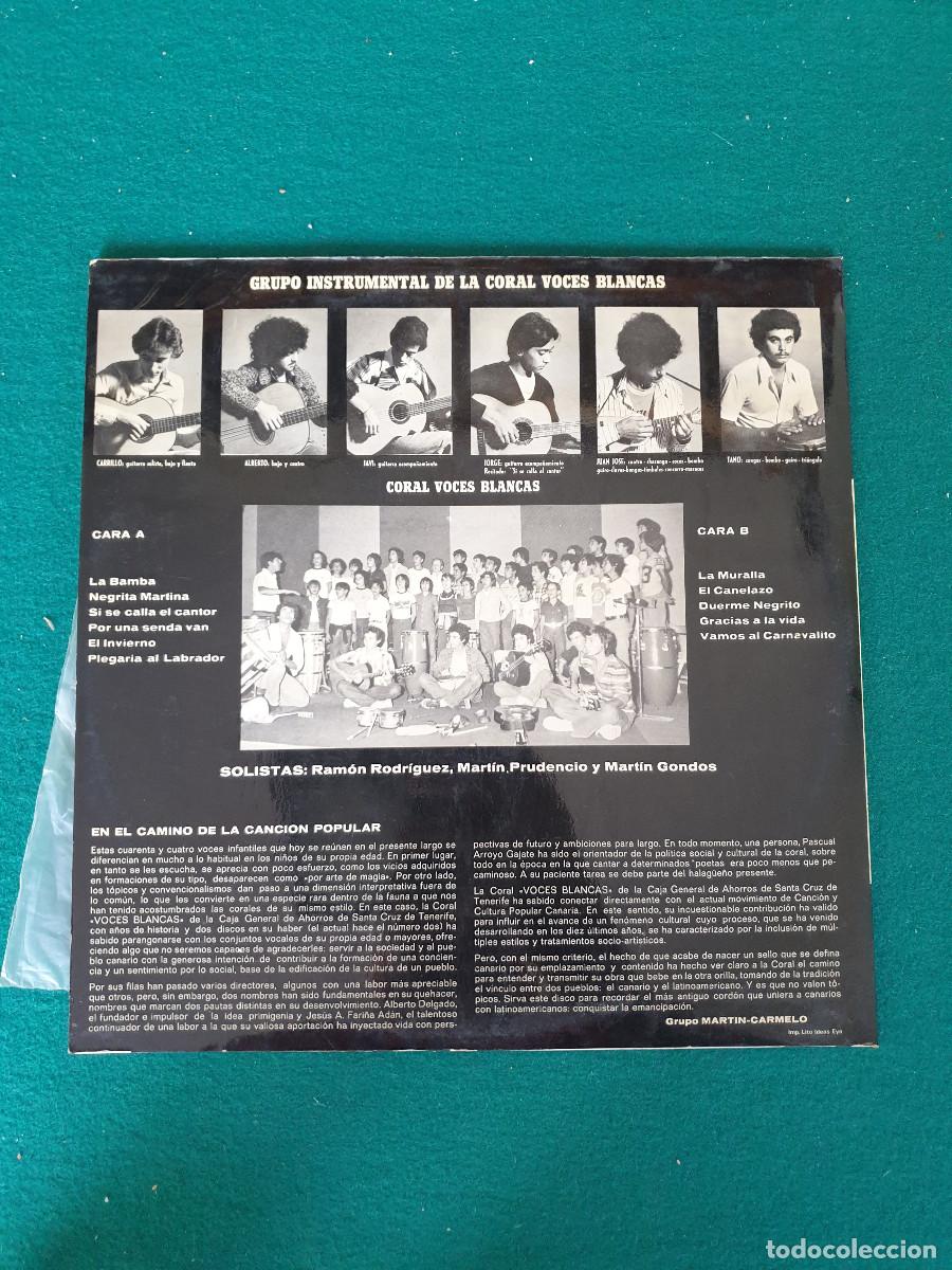 Discos de vinilo: CORAL VOCE BLANCAS . - Foto 2