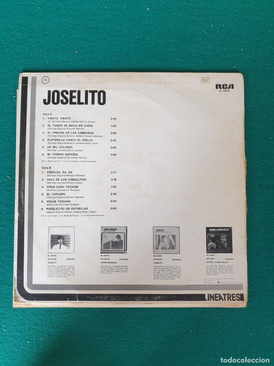 Discos de vinilo: Joselito &ndash; Joselito . - Foto 2