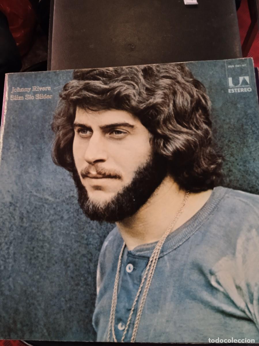 Discos de vinilo: JOHNNY RIVERS- SLIM SLO SLIDER. LP - Foto 1