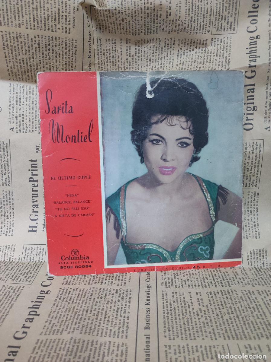 Discos de vinilo: Sarita Montiel &ndash; El Ultimo Cupl&eacute; - Foto 1