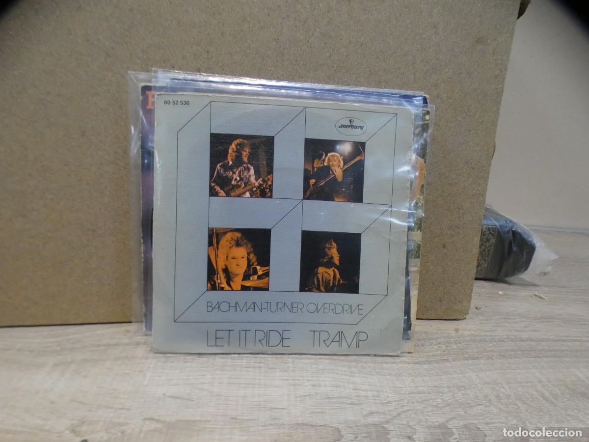 Vinyl records: ARKANSAS1980 expro disco 7 pulgadas estado decente BACHMAN TURNER OVERDRIVE