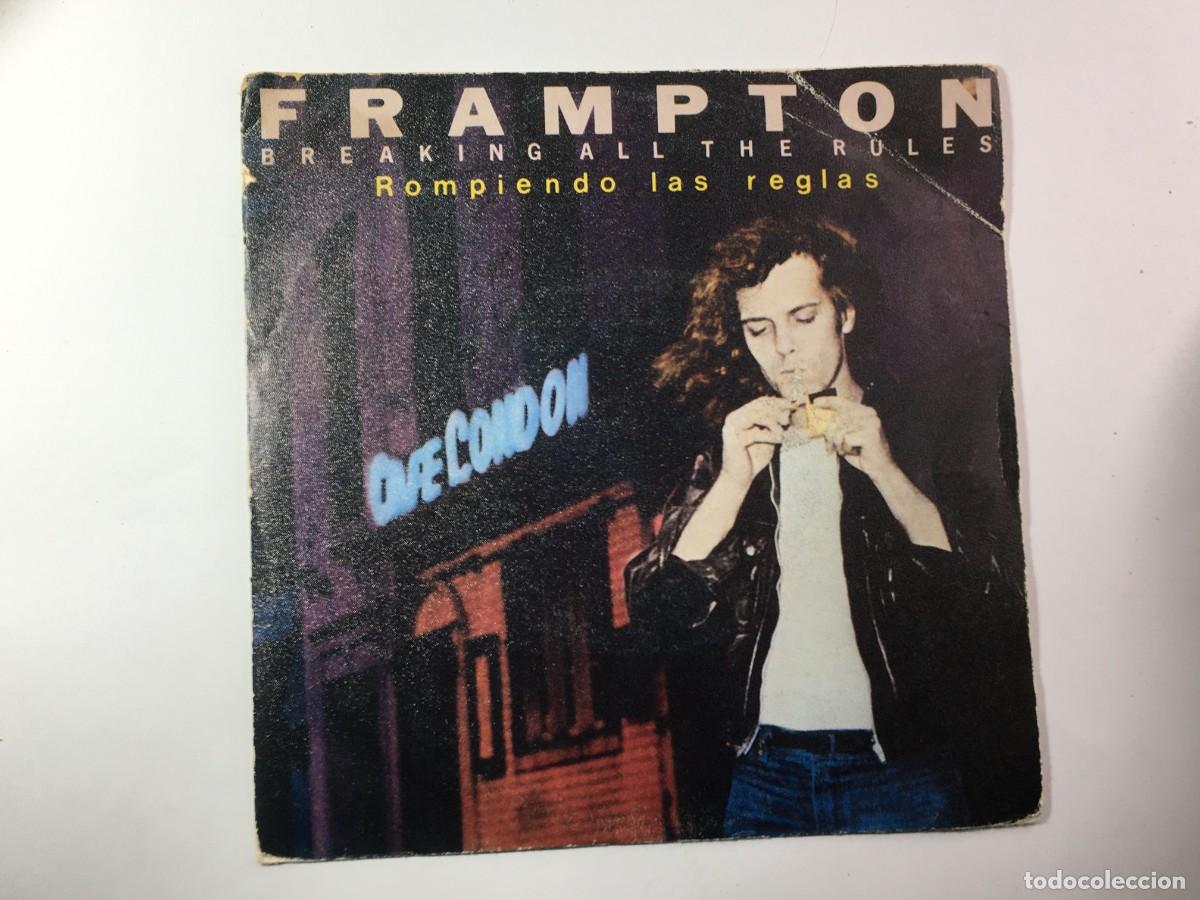 Discos de vinilo: PETER FRAMPTON - BREAKING ALL THE RULES / NIHGT TOWM - Foto 1