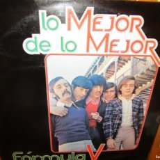 Discos de vinilo: FORMULA V LO MEJOR DE LO MEJOR LP HECHO EN COLOMBIA