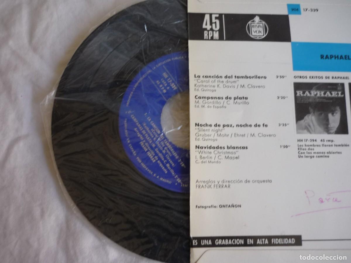 Discos de vinilo: 5 EPs + 1 single de Raphael - Foto 8