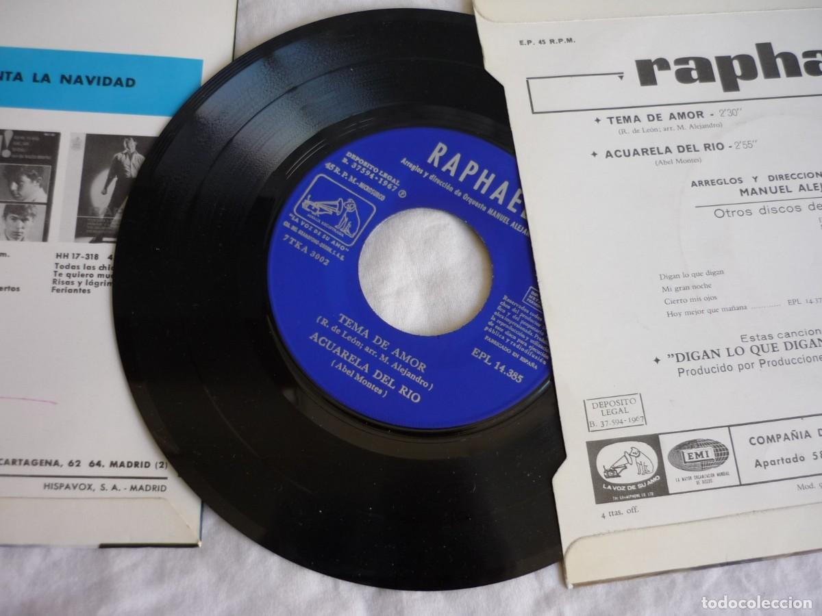 Discos de vinilo: 5 EPs + 1 single de Raphael - Foto 9