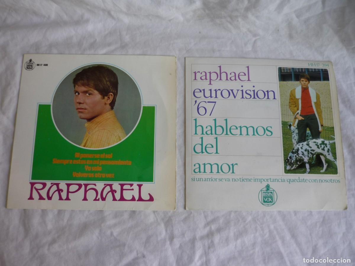 Discos de vinilo: 5 EPs + 1 single de Raphael - Foto 10