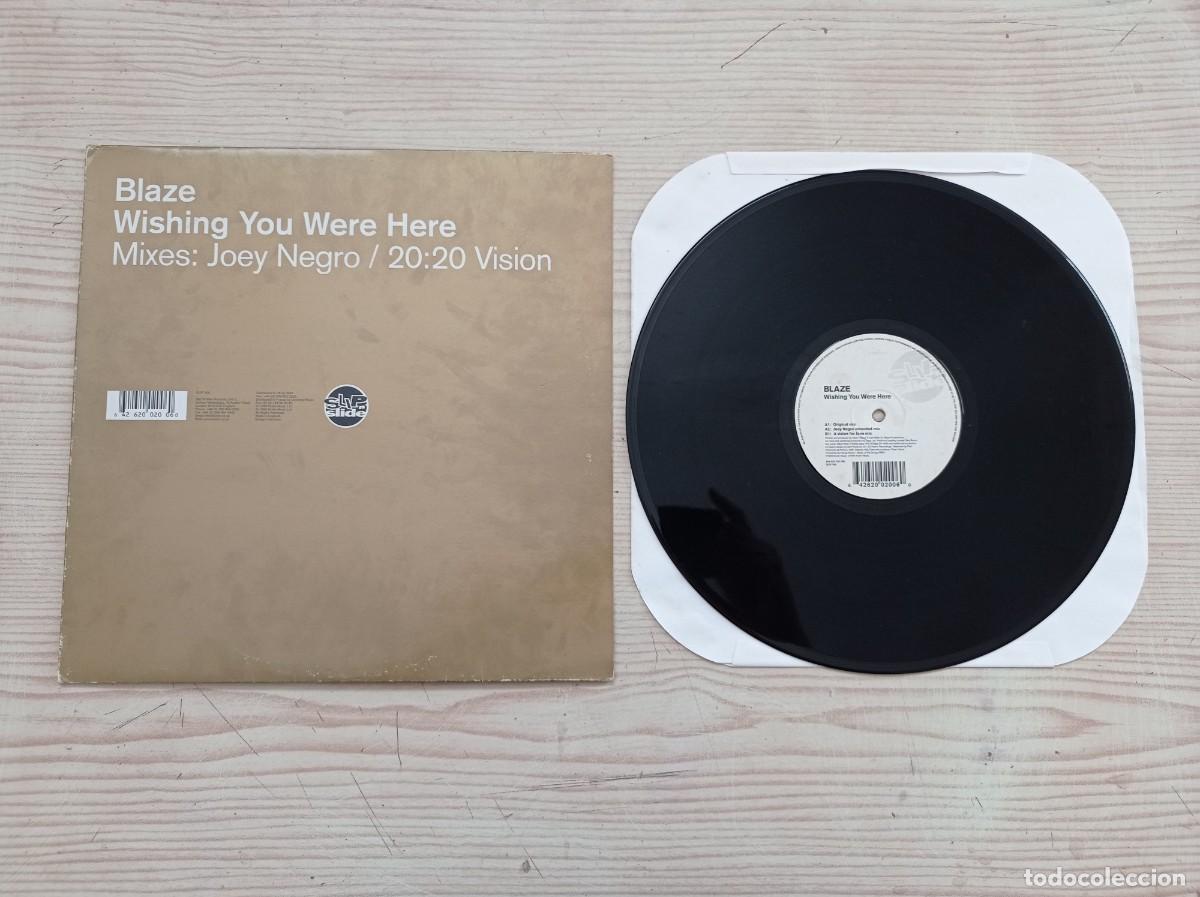 Discos de vinilo: Blaze - Wishing You Were Here - Maxi Single - Foto 1