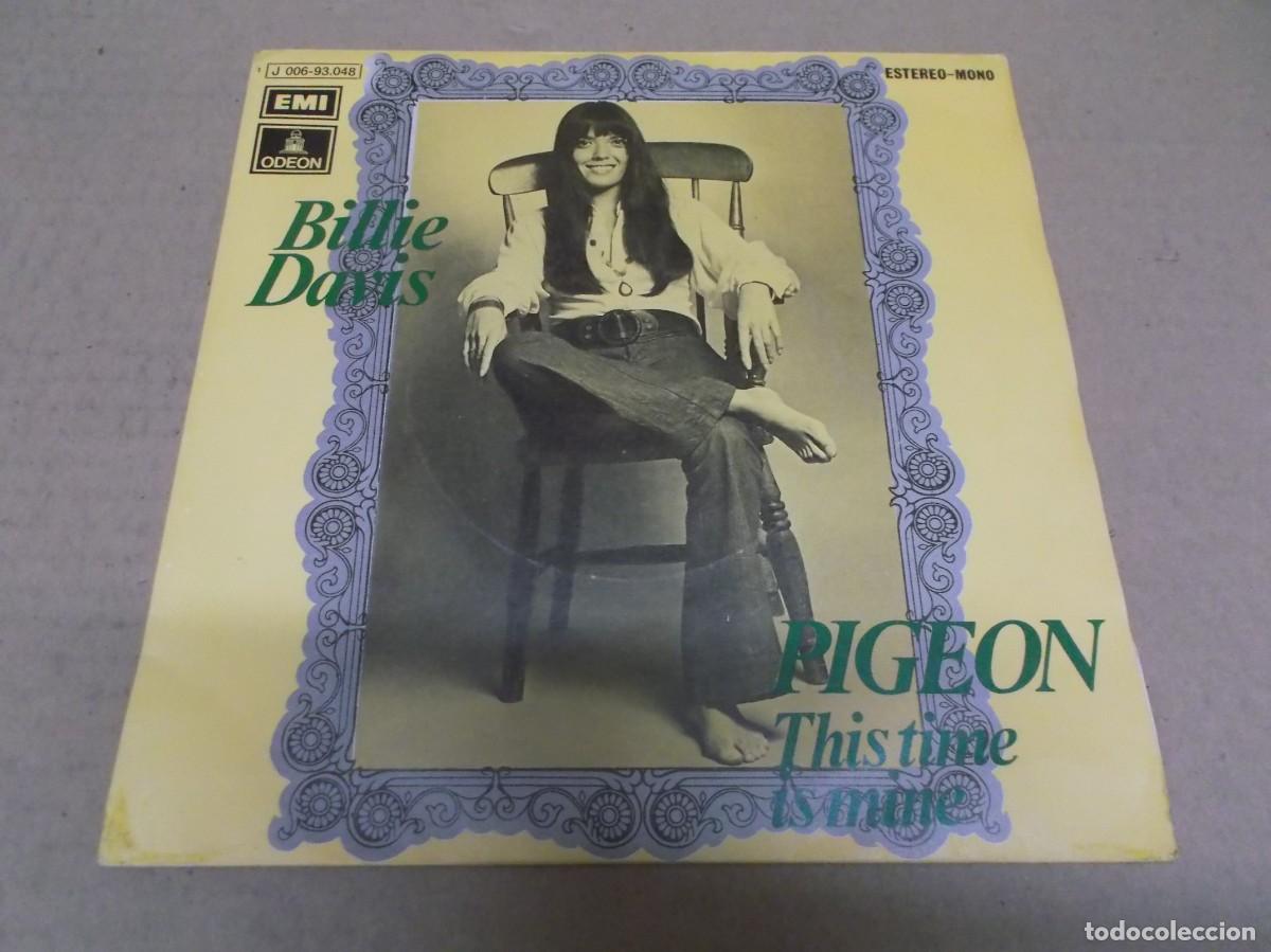 Discos de vinilo: BILLIE DAVIS (SN) PIGEON A&Ntilde;O 1971 - Foto 1