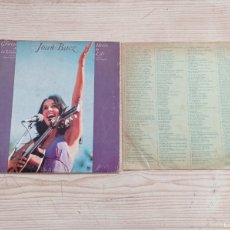 Discos de vinilo: JOAN BAEZ - GRACIAS A LA VIDA - HERE´S TO LIFE LP