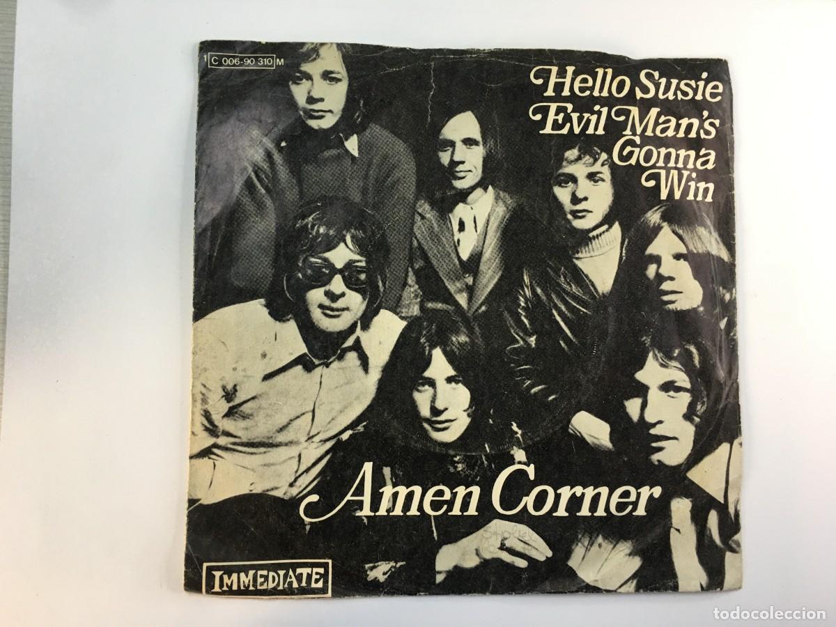 Discos de vinilo: AMEN CORNER - HELLO SUSIE / EVIL MANS GONNA WIN - Foto 1