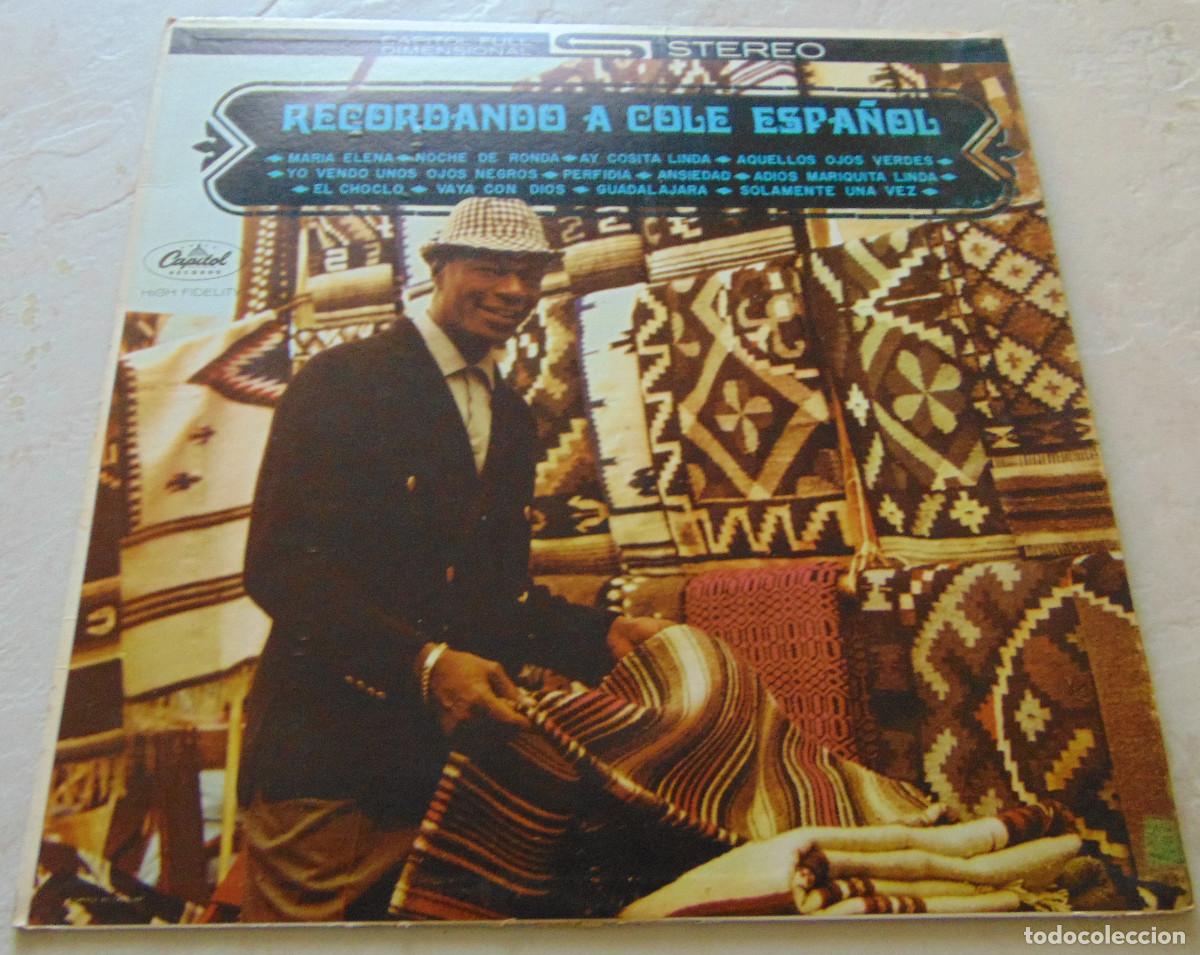 Discos de vinilo: NAT KING COLE - RECORDANDO A COLE EN ESPA&Ntilde;OL - - Foto 2