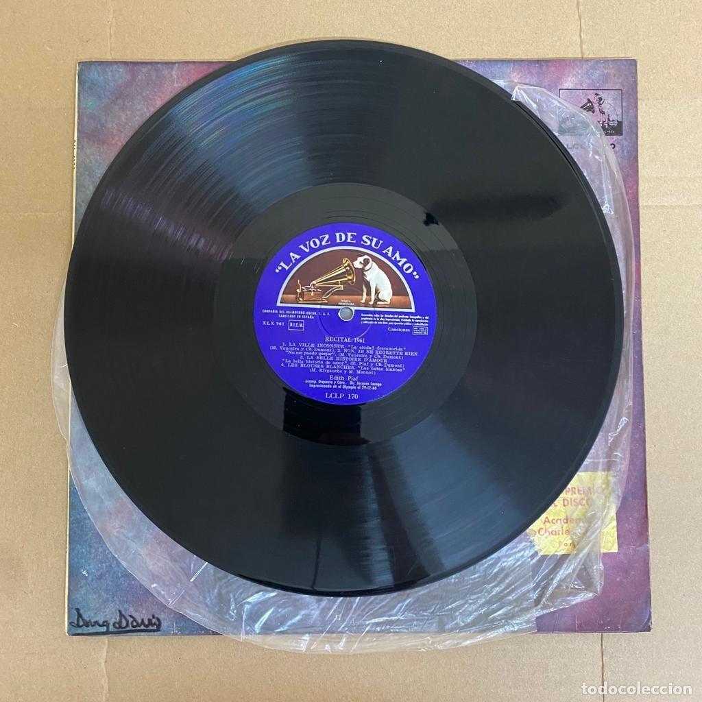 Discos de vinilo: &Eacute;dith Piaf* &ndash; Recital 1961 - Foto 4