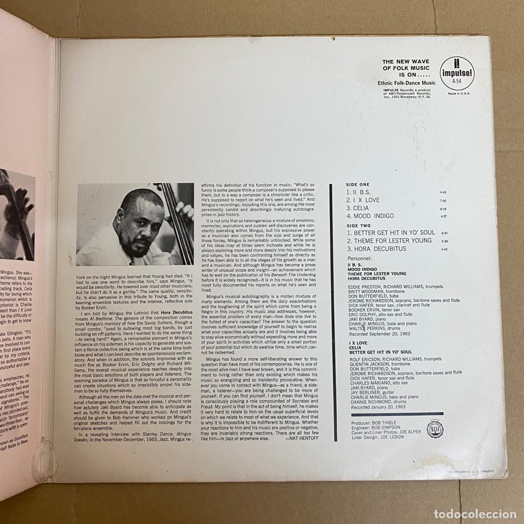 Discos de vinilo: Mingus* &ndash; Mingus Mingus Mingus Mingus Mingus - Foto 4