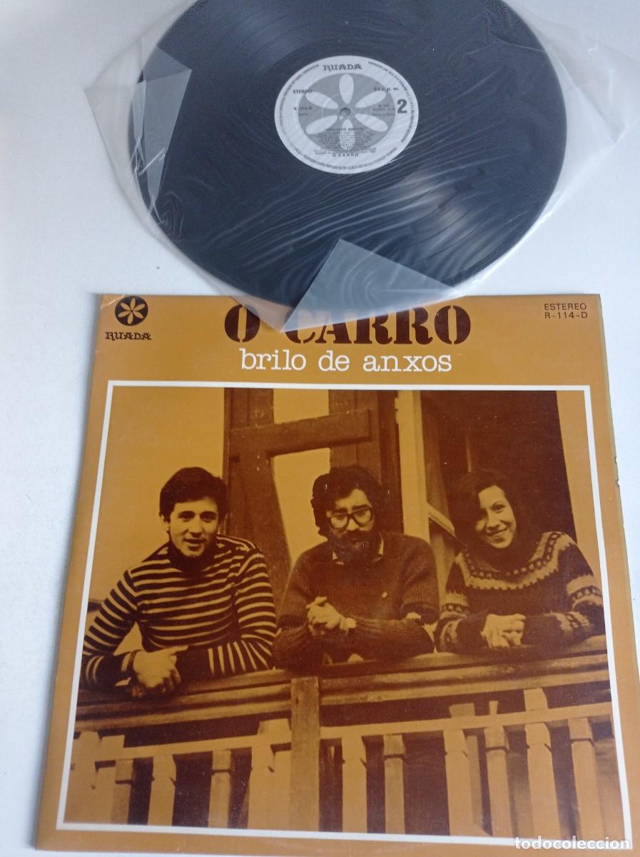 Discos de vinilo: Antiguo LP O Carro Brilo de Anxos - Foto 1