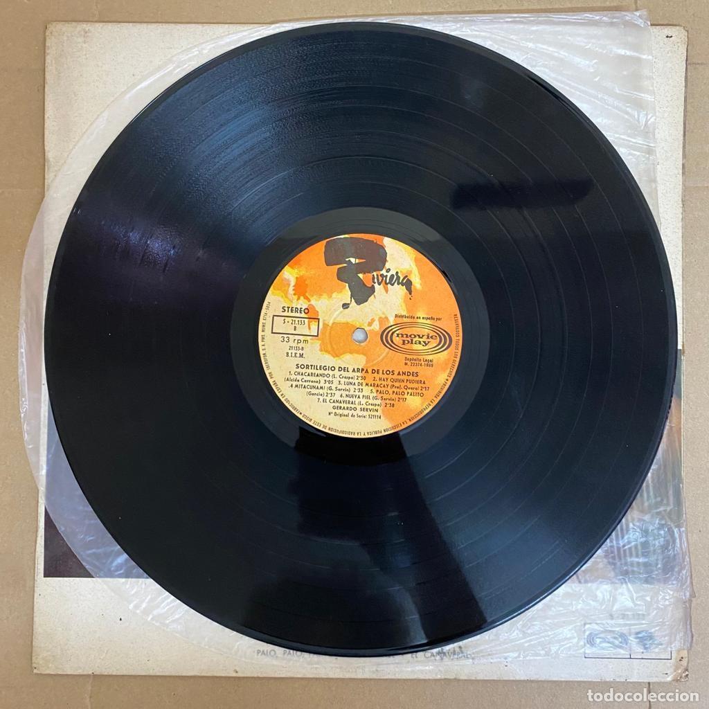 Discos de vinilo: Gerardo Servin &ndash; Sortilegio Del Arpa De Los Andes - Foto 6