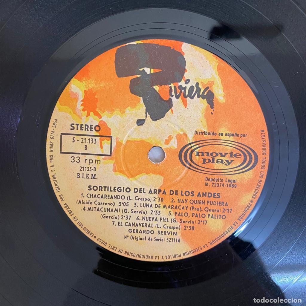 Discos de vinilo: Gerardo Servin &ndash; Sortilegio Del Arpa De Los Andes - Foto 3