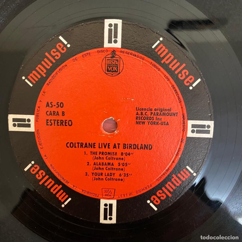 Discos de vinilo: Coltrane* &ndash; Live At Birdland - Foto 5