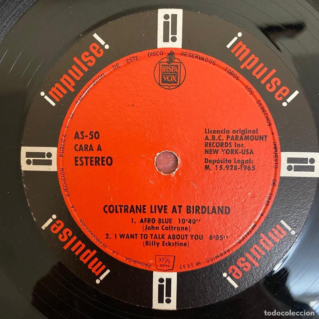 Discos de vinilo: Coltrane* &ndash; Live At Birdland - Foto 7