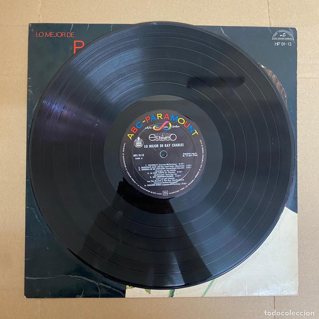 Discos de vinilo: Ray Charles &ndash; Lo Mejor De Ray Charles - Foto 3