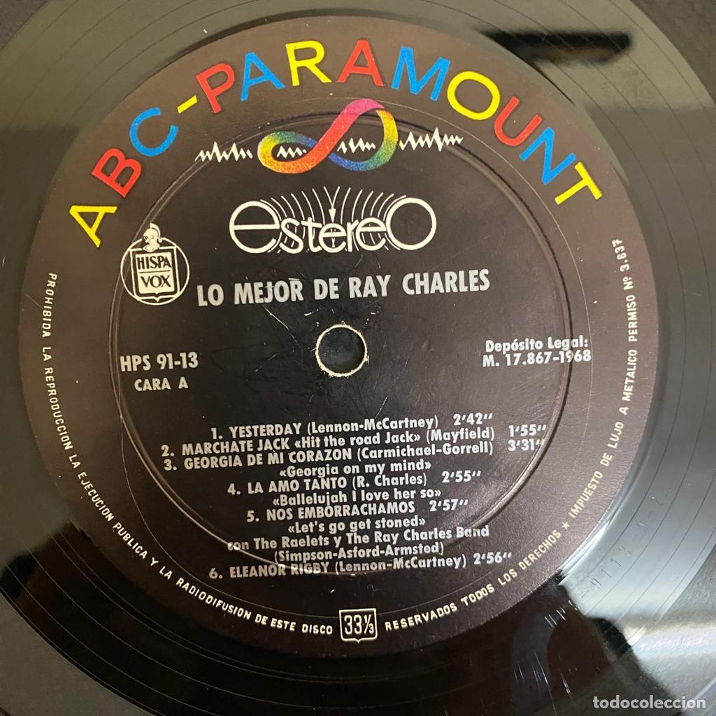 Discos de vinilo: Ray Charles &ndash; Lo Mejor De Ray Charles - Foto 6
