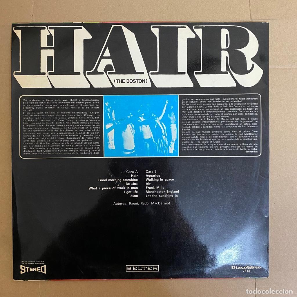 Discos de vinilo: The Boston &ndash; Hair - Foto 2