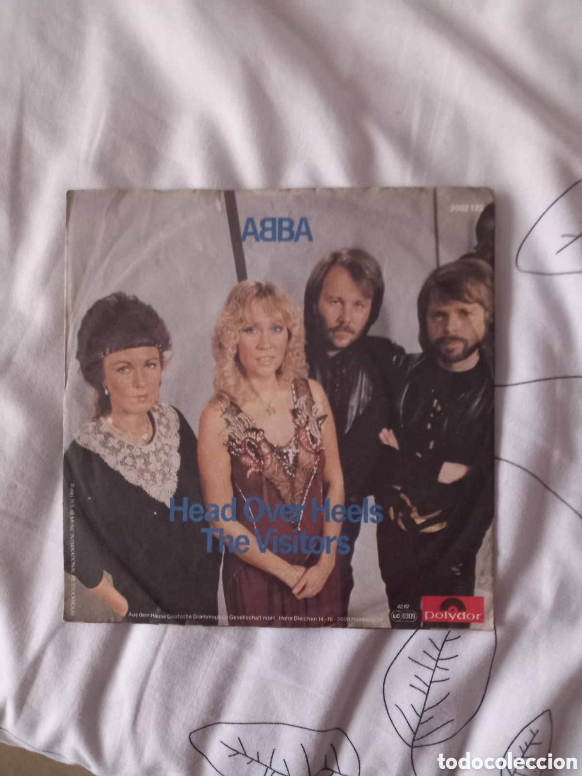Discos de vinilo: Abba head over heels the visitors - Foto 1