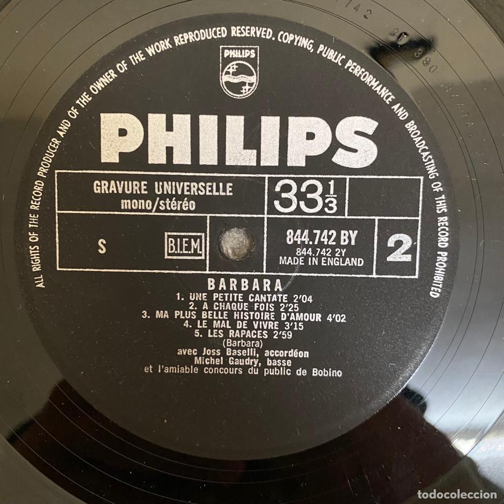 Discos de vinilo: Barbara (5) &ndash; Bobino 1967 - Foto 4