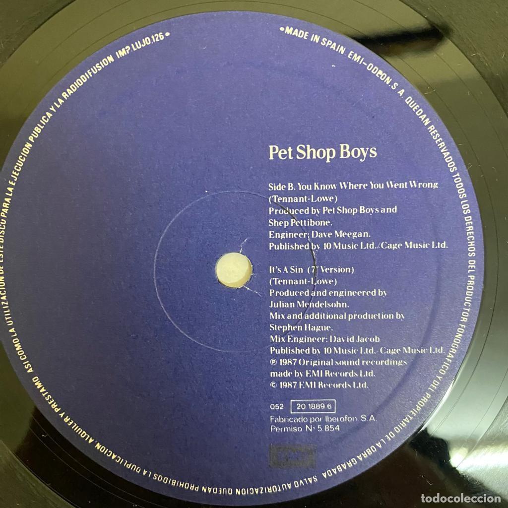 Discos de vinilo: Pet Shop Boys &ndash; Its A Sin - Foto 5