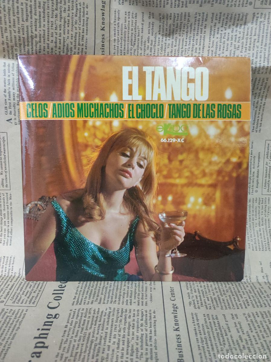 Discos de vinilo: EL TANGO CELOS ADIOS MUCHACHOS - Foto 1