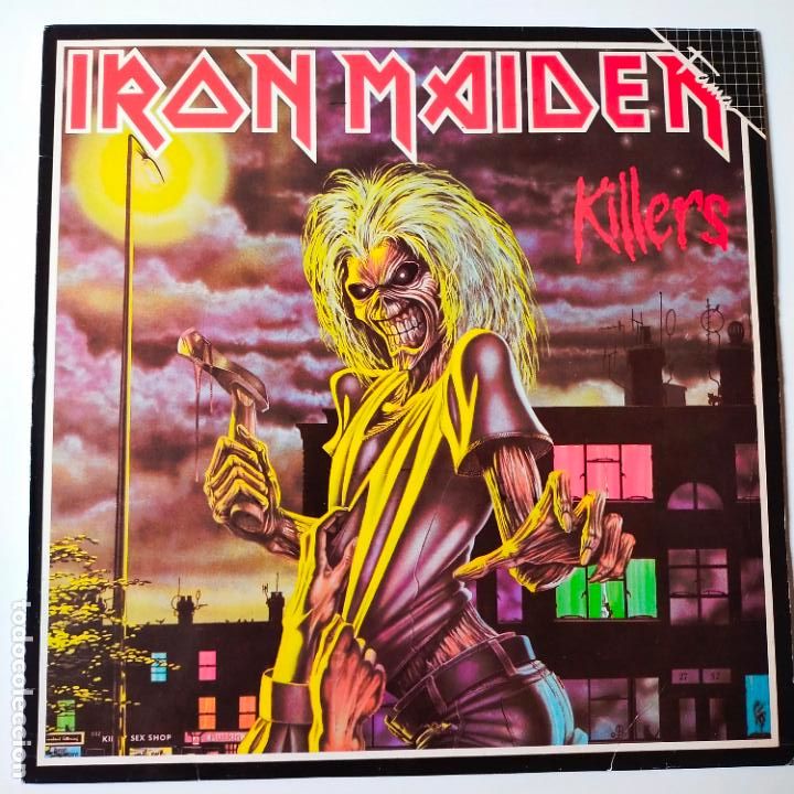 Discos de vinilo: IRON MAIDEN- KILLERS- SPAIN LP 1985. - Foto 1