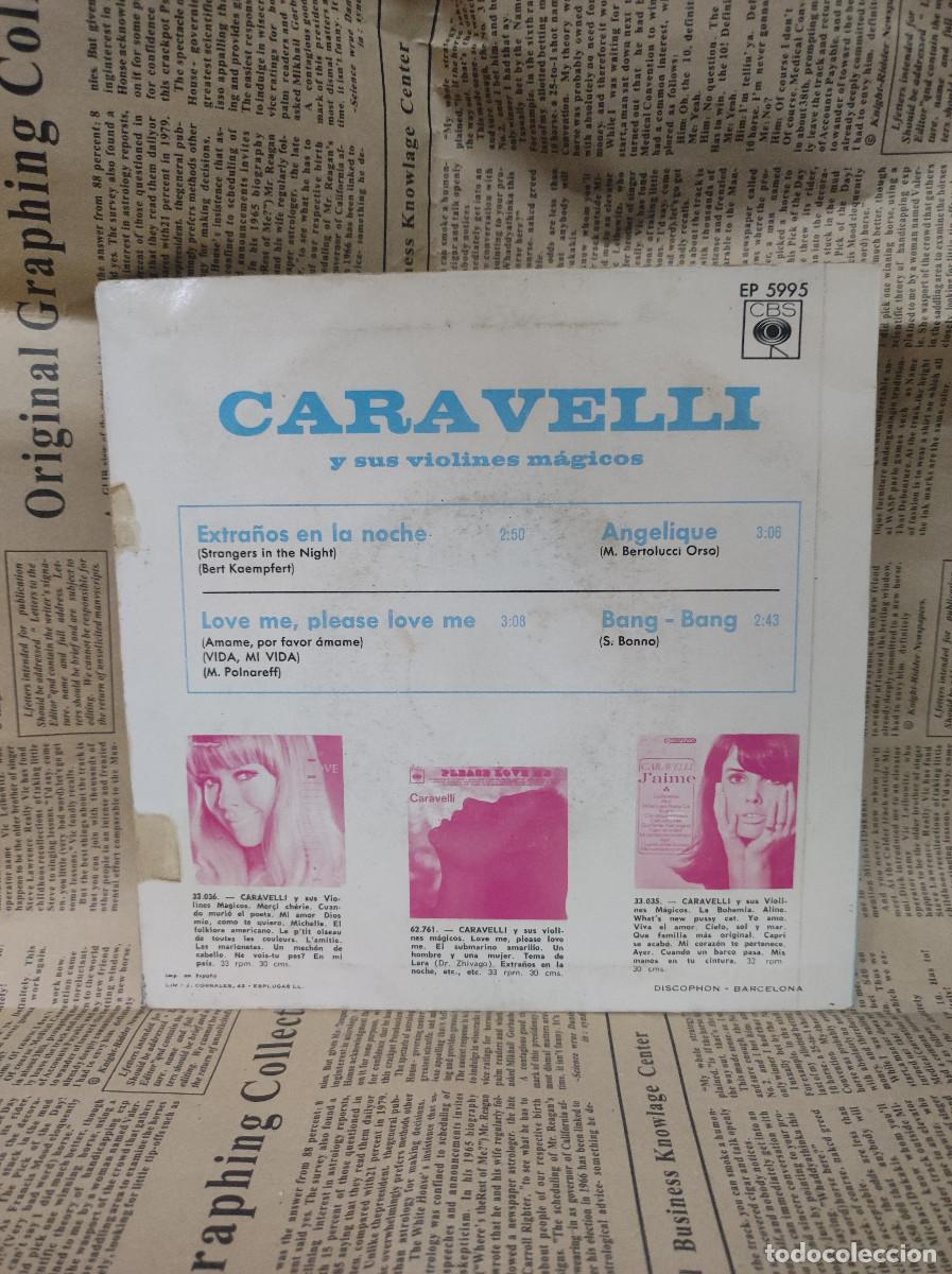 Discos de vinilo: Caravelli &ndash; Extra&ntilde;os En La Noche - Foto 2